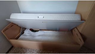 Cama canapé 90x190cm + colchón