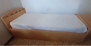 Cama canapé 90x190cm + colchón