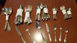 Cubiertos de Alpaca - Set Completo