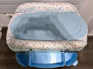 Bañera cambiador Chicco azul