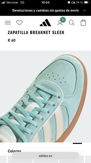 NUEVAS** Zapatillas Adidas Breaknet Mujer Talla 37