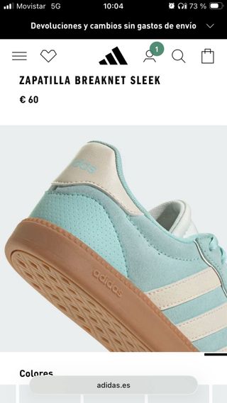 NUEVAS** Zapatillas Adidas Breaknet Mujer Talla 37