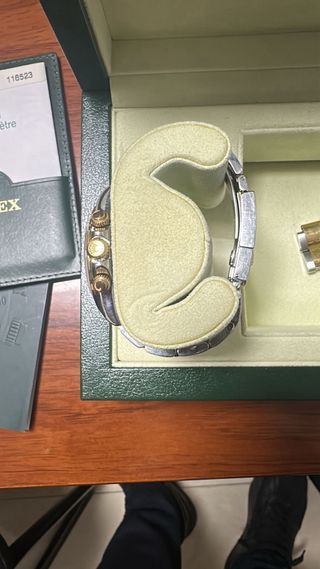 Rolex Daytona Negro/Oro Diamantes FULL SET. 2006!