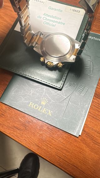 Rolex Daytona Negro/Oro Diamantes FULL SET. 2006!