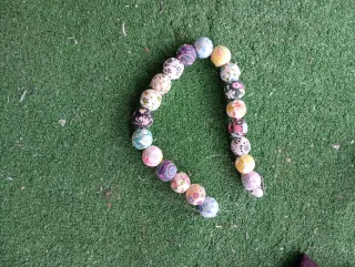 Lote 20 grandes Abalorios Decorativos