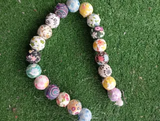 Lote 20 grandes Abalorios Decorativos