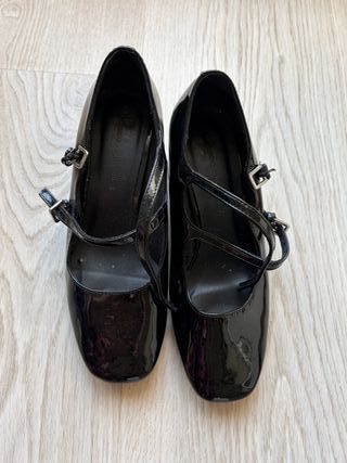 Zapatos Mary Jane charol negros