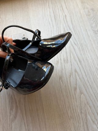Zapatos Mary Jane charol negros