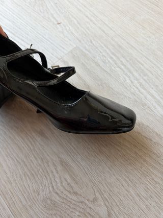 Zapatos Mary Jane charol negros