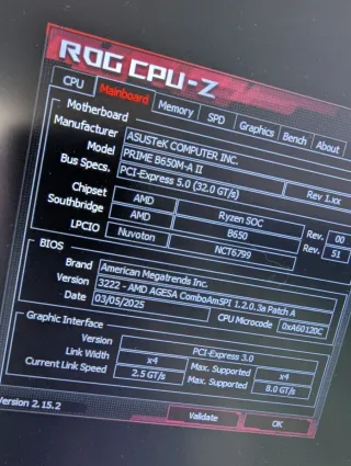 Placa Base Asus Prime B650M-A II AM5 DDR5