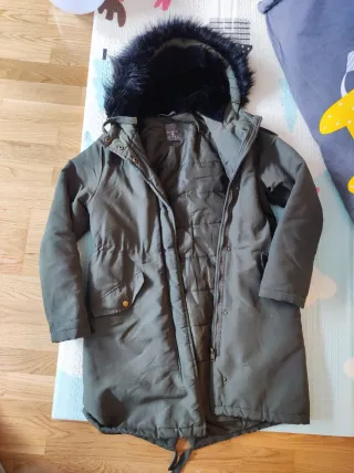 Parka verde mujer Primark