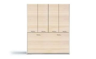 CAMA ABATIBLE HORIZONTAL CON ARMARIO SUPERIOR