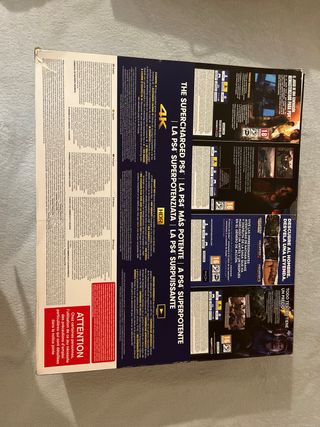 PS4 Pro con caja