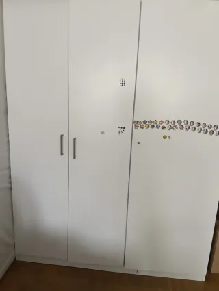 Armario 3 puertas blanco