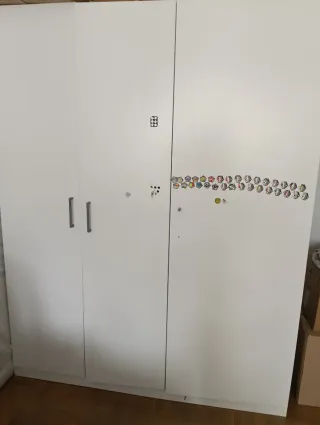 Armario 3 puertas blanco