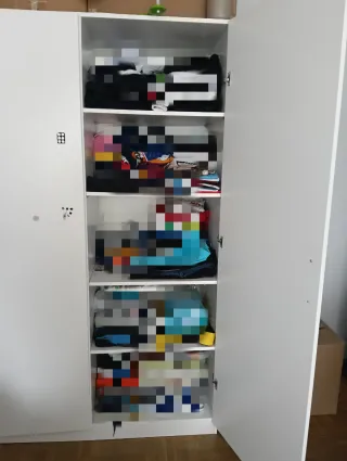 Armario 3 puertas blanco