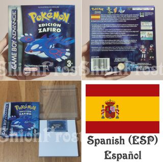 Pack 5 Cajas METALIZADAS CROMADAS Pokémon (GBA)