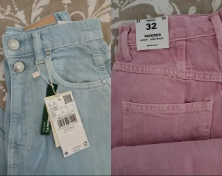 Pack jeans Mango Tapered Tiro Alto