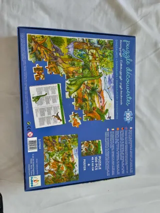 Puzzle Djeco Dinosaurios 100 Piezas