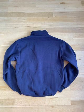 Jersey Stussy Azul Media Cremallera