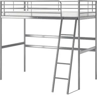 Litera Metálica Ikea 90cm Gris