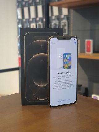 IPHONE 12 PRO MAX 128GB DORADO BATE. 100%