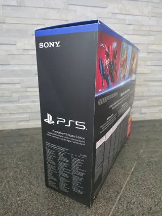 Scatola vuota PS5 Digital Edition