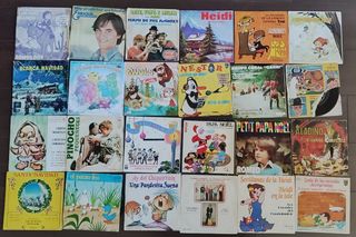 Lote 42 singles 7 Infantiles / Villancicos