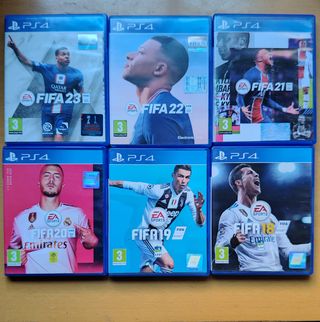 Lote juegos FIFA PS4