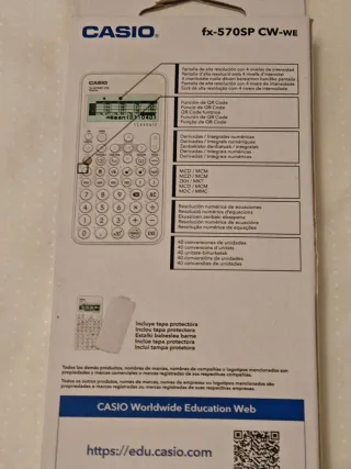 Calculadora Casio fx-570SPCW