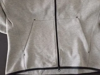 Sudadera Nike Tech Gris Cremallera