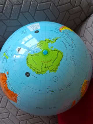 Lámpara Techo Globo Terráqueo Infantil