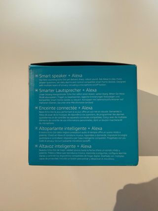 Amazon Echo Dot Altavoz + Alexa Inteligente Negro