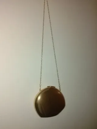 Bolso fiesta metal dorado  Zara sin usar