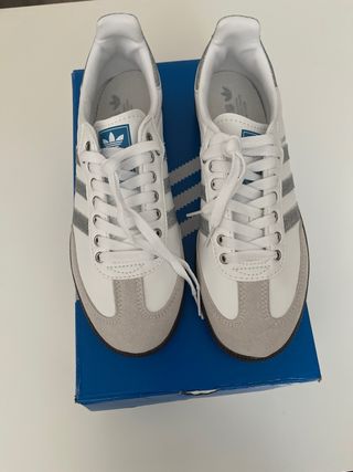 Zapatillas Adidas Samba Blanco Glitter