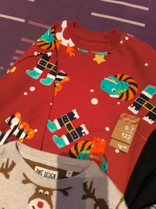 Lote Ropa Navidad Niño T6-7