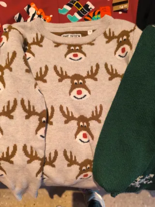 Lote Ropa Navidad Niño T6-7