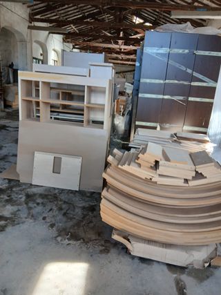 Liquidación stock carpintería madera