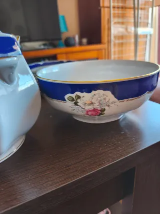 Vajilla Graf Von Henneberg 1777 Porcelana