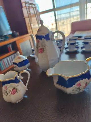 Vajilla Graf Von Henneberg 1777 Porcelana