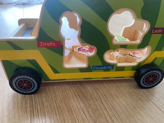 Juguete Montessori Safari Madera Animales