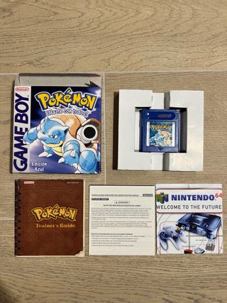 Pokémon Azul Game Boy Impoluto
