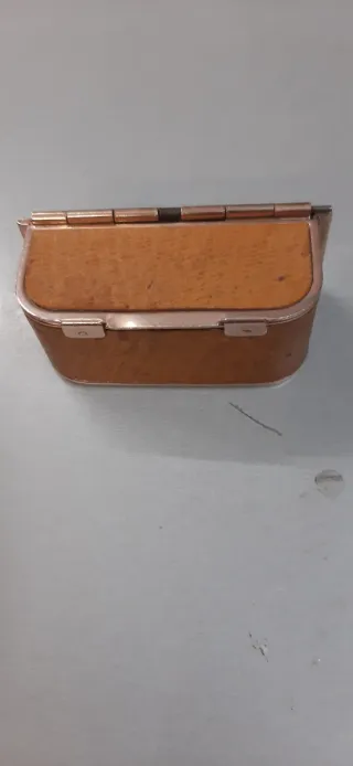 Cenicero Coche Antiguo Cobre