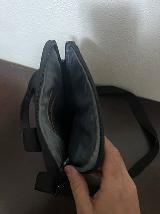 Bandolera NIDOO Negra Hombre