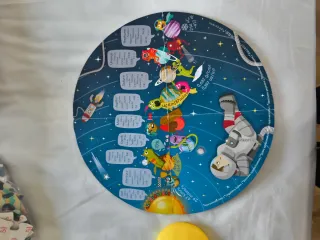 Puzzle Sistema Solar Hape 102 piezas LED