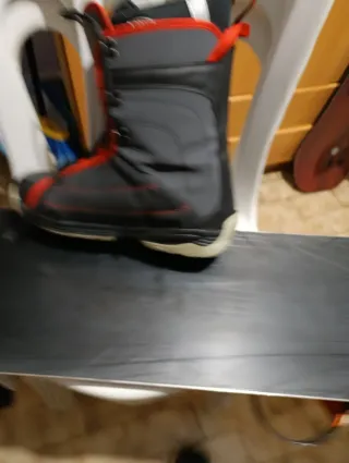 Tabla Snow 155cm +fijaciones +Botas Talla 45