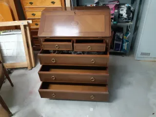 Secreter de madera maciza