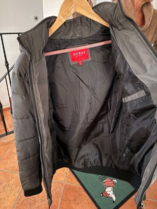 Plumífero Guess Hombre Gris Talla XL