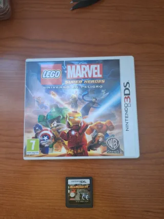 LEGO Marvel Super Heroes Nintendo DS y micro cars