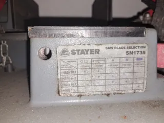 Sierra de cinta Stayer SN1735